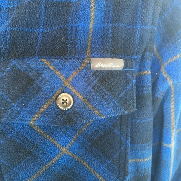 Eddie Bauer Button Down Flannel Shirt - Picture 3 of 5